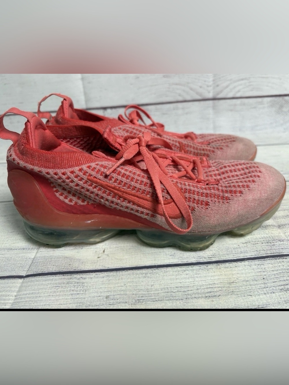 Size 7 - Nike Air VaporMax 2021 Flyknit Magic Ember Womens Athletic Shoes